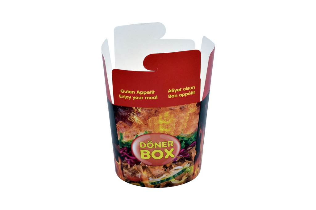FOOD BOX COLOR 26 OZ (145) 50 BUC/SET