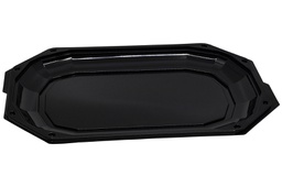 [204164] PLATOU NEGRU OVAL 45 CM (164) 10 BUC/SET