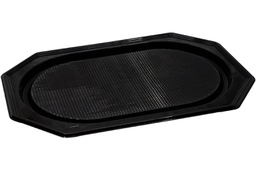 [204183] PLATOU NEGRU OVAL 55 CM (183) 10 BUC/SET